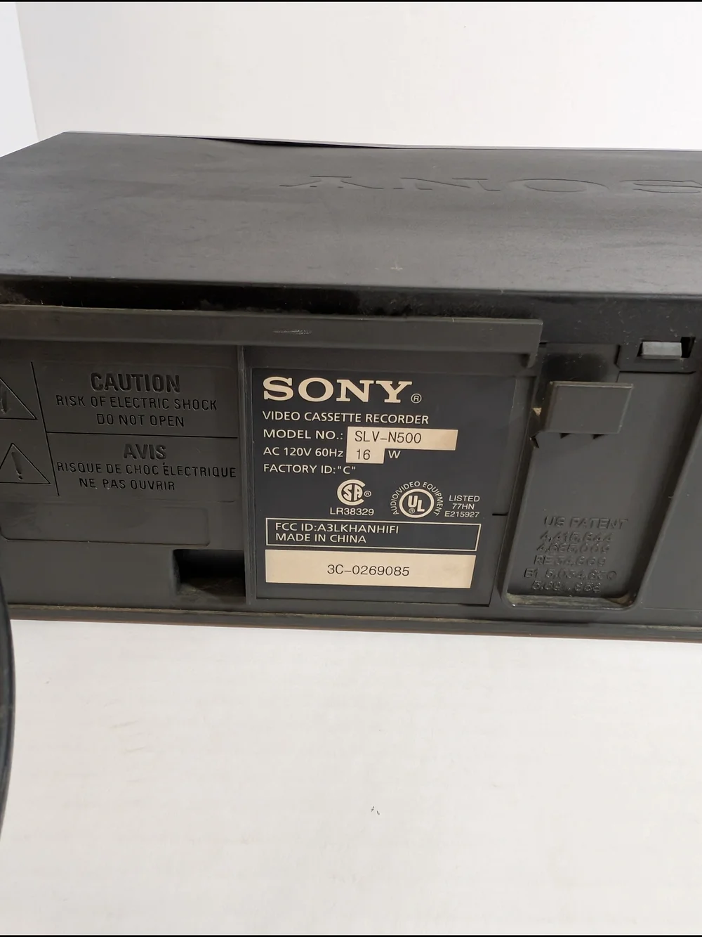 Sony Hi-Fi Stereo Flash Rewind _ SLV-N500 _ Tested _ No Remote